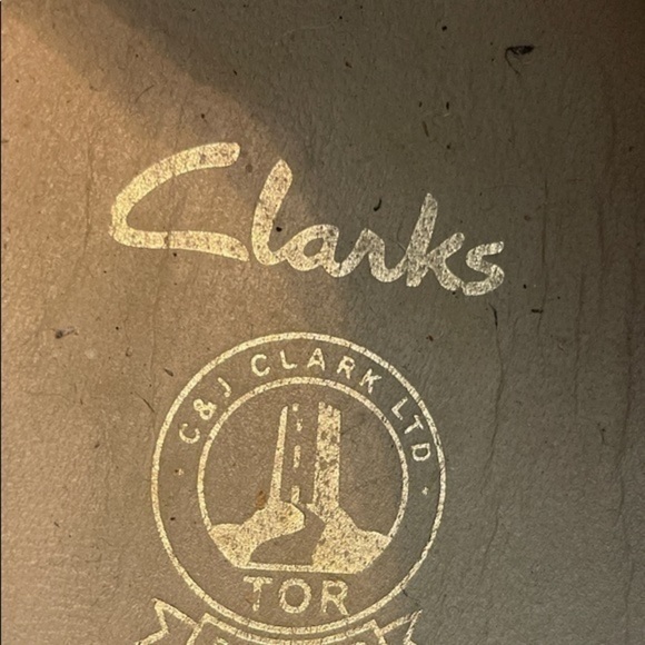 Clarks Cherry Mahogany Leather Dress Shoe - Picture 4 of 7